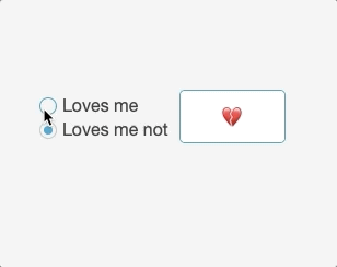 Checkbox using emojis
